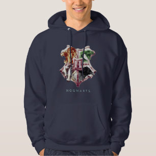 Harry Potter   HOGWARTS™ Wappen‑Aquarell Hoodie