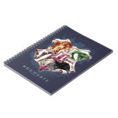 Harry Potter | HOGWARTS™-Wappen Aquarell Notizblock (Linke Seite)