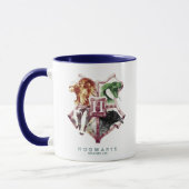 Harry Potter | HOGWARTS™-Wappen Aquarell Tasse (Links)