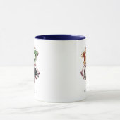 Harry Potter | HOGWARTS™-Wappen Aquarell Tasse (Zentrum)