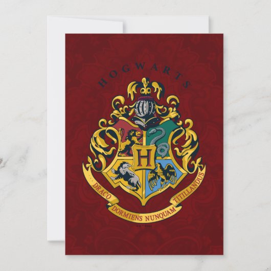 Harry Potter | Hogwarts-Wappen - Komplett (Vorderseite)
