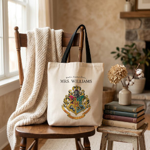 Harry Potter   Hogwarts-Wappen Lehrer Personalisie Tragetasche