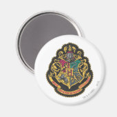 Harry Potter | Hogwarts-Wappen Magnet (Vorderseite/Rückseite)