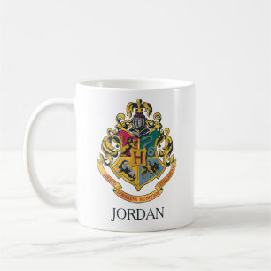 Harry Potter   Hogwarts-Wappen - Vollfarbe Kaffeetasse