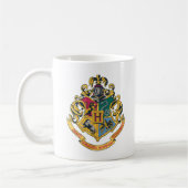 Harry Potter | Hogwarts-Wappen - Vollfarbe Kaffeetasse (Links)