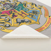 Harry Potter | Hogwarts Wappen - Vollfarbe Sherpadecke (3/4)