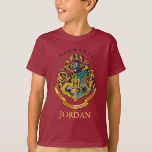 Harry Potter Hogwarts Wappen - Vollfarbe T-Shirt