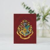 Harry Potter | Hogwarts-Wappen - Vollständig Postkarte (Stehend Vorderseite)