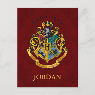 Harry Potter | Hogwarts-Wappen - Vollständig Postkarte