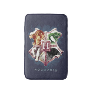 Harry Potter   HOGWARTS™ Wappen Wasserfarbe Badematte