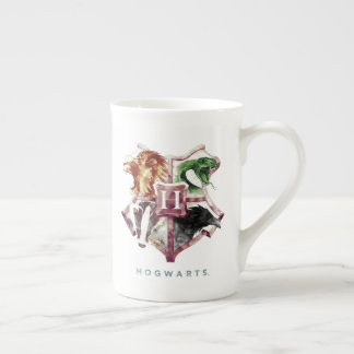 Harry Potter | HOGWARTS™ Wappen Wasserfarbe Porzellantasse