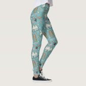 HARRY POTTER™ HOGWARTS™ Weihnachts-Cookie-Muster Leggings (Rechts)