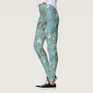 HARRY POTTER™ HOGWARTS™ Weihnachts-Cookie-Muster Leggings