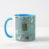 HARRY POTTER™ HOGWARTS™ Weihnachts-Cookie-Muster Tasse (Links)
