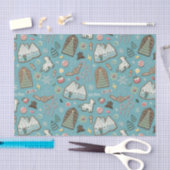 HARRY POTTER™ HOGWARTS™ Weihnachtskochtmuster Seidenpapier (Handwerk)