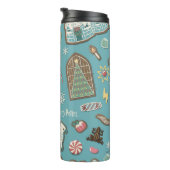 HARRY POTTER™ HOGWARTS™ Weihnachtskochtmuster Thermosbecher (Nach rechts gedreht)