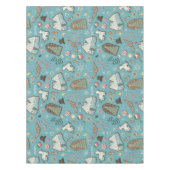 HARRY POTTER™ HOGWARTS™ Weihnachtskochtmuster Tischdecke (Vorderseite)