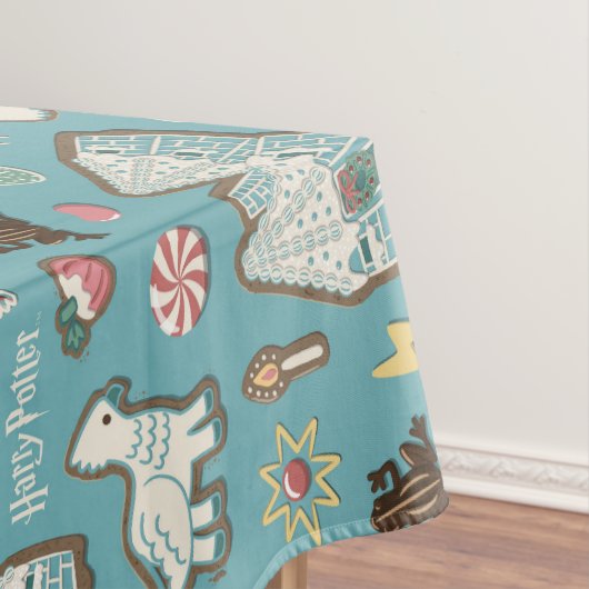 HARRY POTTER™ HOGWARTS™ Weihnachtskochtmuster Tischdecke (Beispiel)