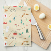 Harry Potter | Holiday Icon Muster Geschirrtuch (Viertel Falte)