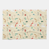 Harry Potter | Holiday Icon Muster Geschirrtuch (Horizontal)