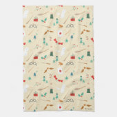 Harry Potter | Holiday Icon Muster Geschirrtuch (Vertikal)