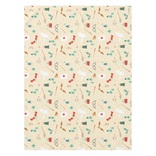 Harry Potter | Holiday Icon Muster Tischdecke (Vorderseite)