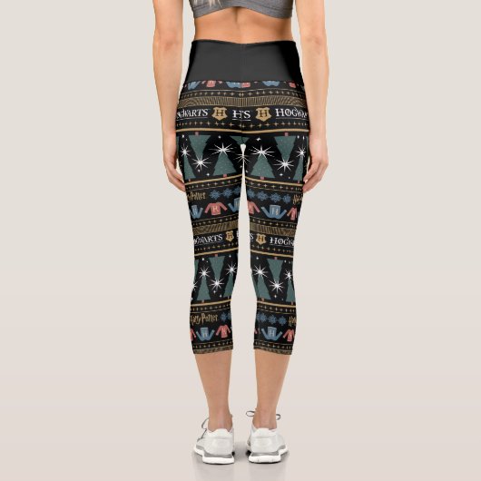 HARRY POTTER™ Holiday Sweater Muster Capri Leggings (Rückseite)