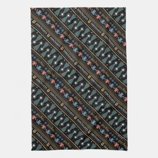 HARRY POTTER™ Holiday Sweater Muster Geschirrtuch (Vertikal)