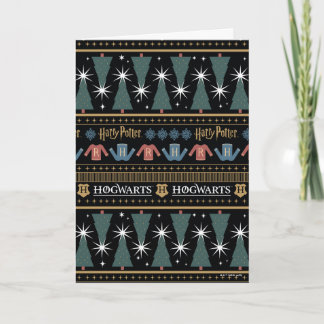 HARRY POTTER™ Holiday Sweater Muster Karte