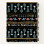 HARRY POTTER™ Holiday Sweater Muster Notizblock (Rückseite)