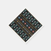 HARRY POTTER™ Holiday Sweater Muster Serviette (Ecke)