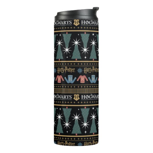 HARRY POTTER™ Holiday Sweater Muster Thermosbecher (Nach links gedreht)