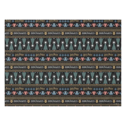HARRY POTTER™ Holiday Sweater Muster Tischdecke (Vorderseite (Horizontal))