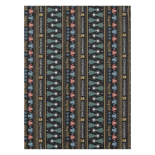 HARRY POTTER™ Holiday Sweater Muster Tischdecke (Vorderseite)