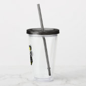 HARRY POTTER™ | HUFFLEPUFF™ Athletisches Abzeichen Acryltrinkbecher (Links)