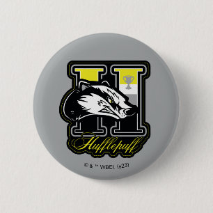HARRY POTTER™ HUFFLEPUFF™ Athletisches Abzeichen Button