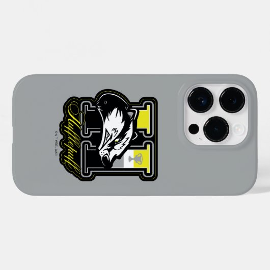 HARRY POTTER™ | HUFFLEPUFF™ Athletisches Abzeichen Case-Mate iPhone Hülle (Rückseite (Horizontal))