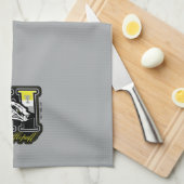 HARRY POTTER™ | HUFFLEPUFF™ Athletisches Abzeichen Geschirrtuch (Viertel Falte)