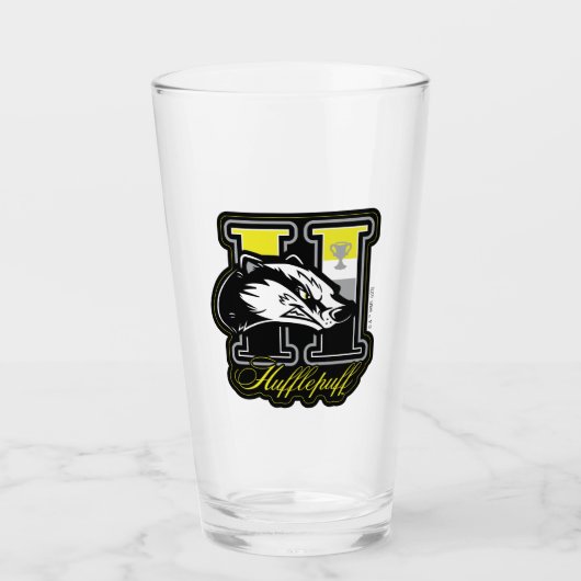 HARRY POTTER™ | HUFFLEPUFF™ Athletisches Abzeichen Glas (Vorderseite)