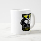 HARRY POTTER™ | HUFFLEPUFF™ Athletisches Abzeichen Jumbo-Tasse (Vorderseite Rechts)