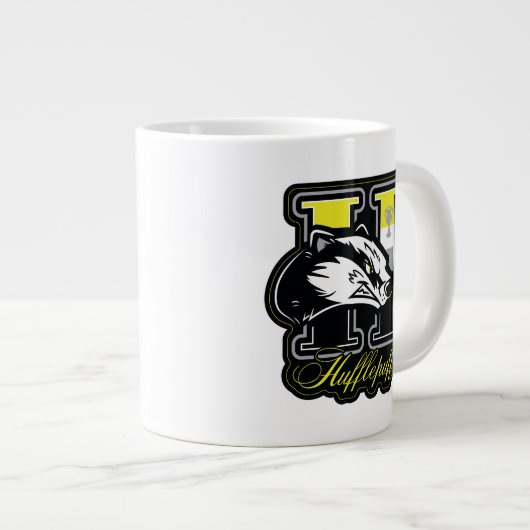 HARRY POTTER™ | HUFFLEPUFF™ Athletisches Abzeichen Jumbo-Tasse (Vorderseite Rechts)