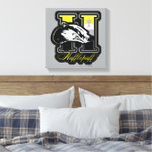 HARRY POTTER™ | HUFFLEPUFF™ Athletisches Abzeichen Leinwanddruck (Insitu (Schlafzimmer))