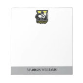 HARRY POTTER™ | HUFFLEPUFF™ Athletisches Abzeichen Notizblock (Vorderseite)