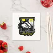 HARRY POTTER™ | HUFFLEPUFF™ Athletisches Abzeichen Serviette (Beispiel)