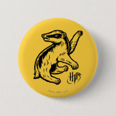 Harry Potter | Hufflepuff Badger Icon Button (Vorderseite)