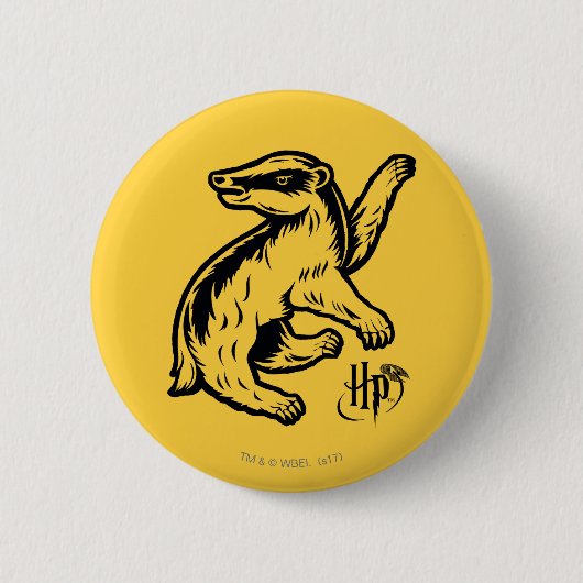 Harry Potter | Hufflepuff Badger Icon Button (Vorderseite)