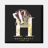 Harry Potter | HUFFLEPUFF™ Badger Magnet (Vorne)