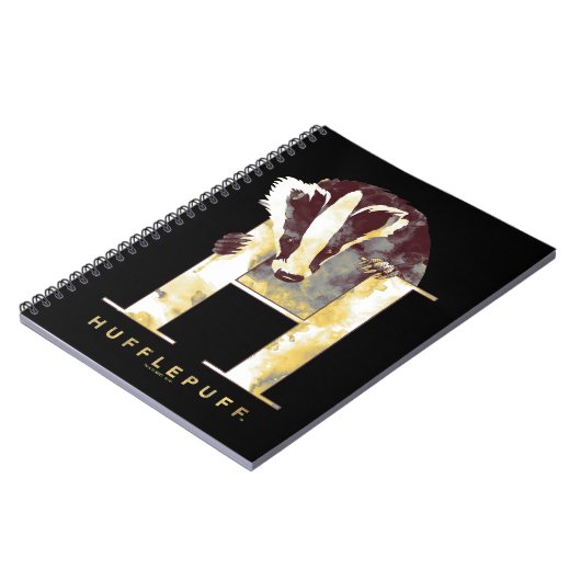 Harry Potter | HUFFLEPUFF™ Badger Notizblock (Linke Seite)