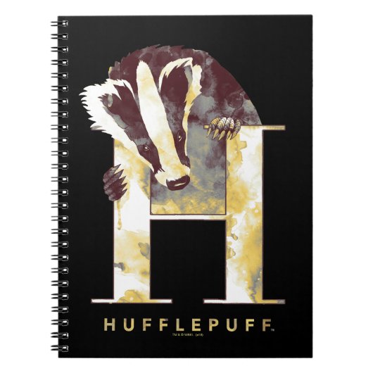 Harry Potter | HUFFLEPUFF™ Badger Notizblock (Vorderseite)