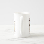 Harry Potter | HUFFLEPUFF™ Badger Porzellantasse (Rückseite)